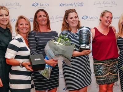 Tracy Edwards Scoops Lendy Ladies Day Trophy at Lendy Cowes Week