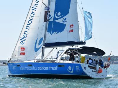 Ellen MacArthur Cancer Trust proud to be North Sails Cowes Week official charity with fun-filled week ahead