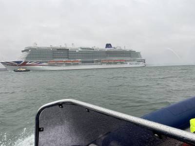 Arvia arrives in Southampton