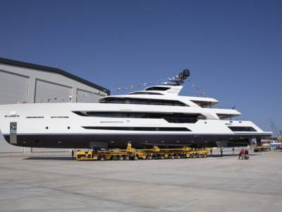 Alia Yachts launches 180ft superyacht