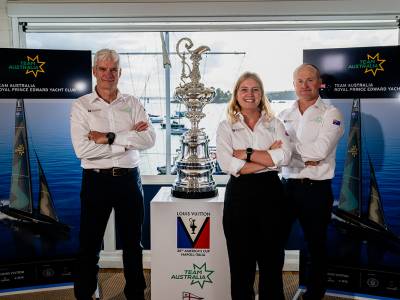 Le Royal Prince Edward Yacht Club lance un défi pour la 38e Coupe de l'America Louis Vuitton.