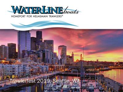 Waterline Boats at Trawlerfest 2019: Seattle