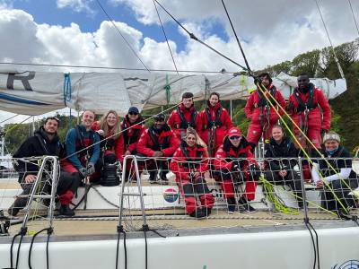 Young adults learn to sail in tough conditions on Scotland’s west coast