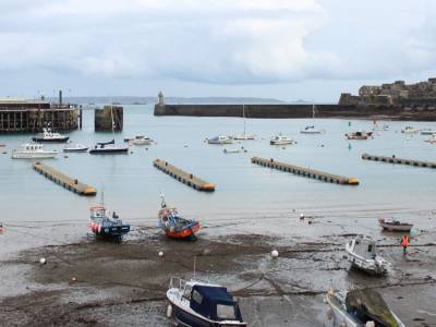 Undersea survey of Guernsey harbour for new marina