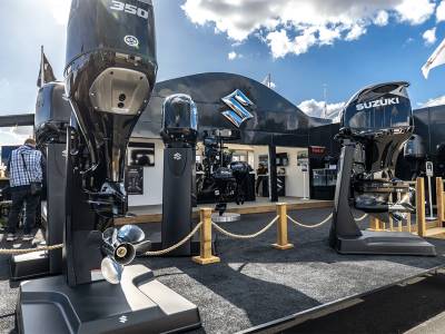 Suzuki Marine Returns to the Southampton International Boat Show with Major On-Land and On-Water Presence
