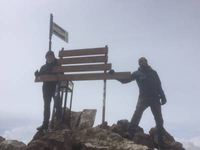 ‘Inspirational’ 73-year-old climbs Mount Kenya for global sailing charity