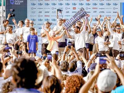 VIDEO: 11th Hour Racing Team welcomed into Genova as conquering heroes