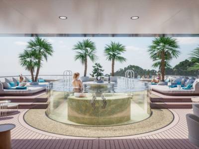 Superyacht and ‘floating garden’ Symbiosis to be unveiled at Monaco Yacht Show