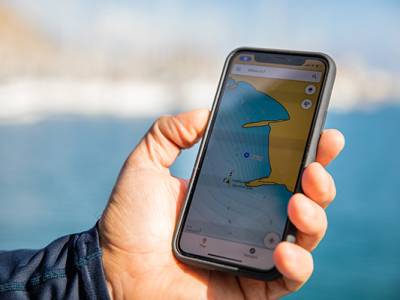 Simrad App’s new features include anchor alert