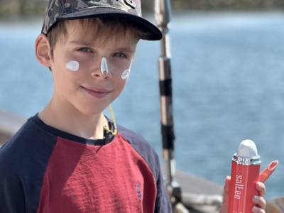 Saltee Foundation and Ocean Youth Trust South partner to protect skin at sea 
