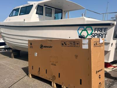 Barrus powers FreeSpirit of the Sea with twin Mercury V10s