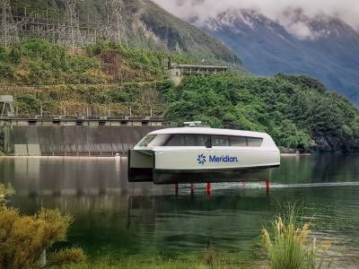 Electric hydrofoiling ferry to service New Zealand’s Lake Manapōuri