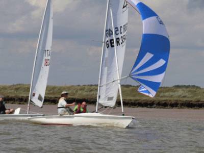 Laser and Flying Fifteen Open Meeting at Aldeburgh Yacht Club