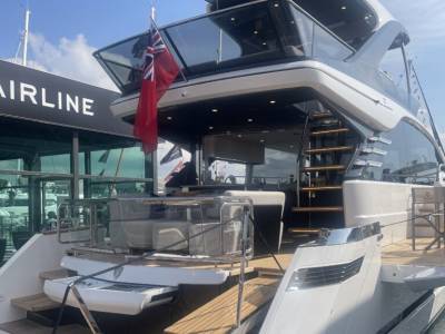 SIBS 2023: World debut of Fairline Squadron 58