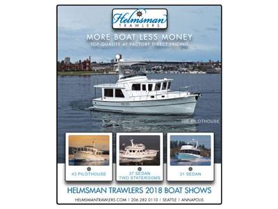 Helmsman Trawlers 2018 Boat Shows