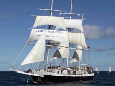 Online auction for Tall Ship Lord Nelson