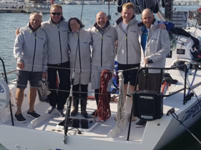 Darkwood Triumph in RORC Channel Race