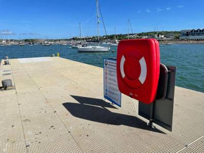 Cattewater Harbour Commissioners’ new pontoons