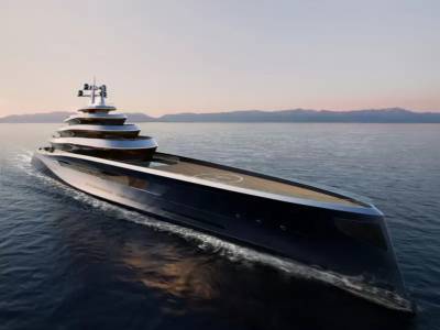 Oceanco unveils 131-metre superyacht design