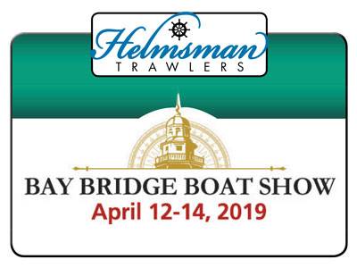 Helmsman Trawlers at Bay Bridge Boat Show!