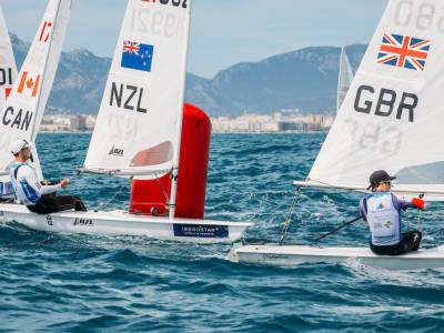 Beckett takes ILCA 7 dinghy lead after dramatic changes in World Cup Series event