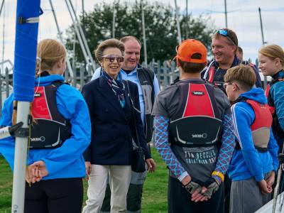 Princess Royal meets Sea Cadets from across UK at National Regatta