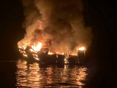 Captain found guilty of ‘seaman’s manslaughter’ in deadly California boat fire