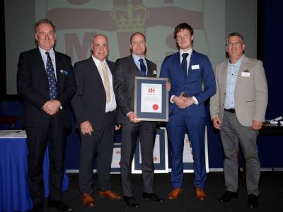 Wightlink ferry crew recognised for Solent rescue