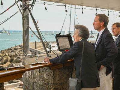The Princess Royal fires the starting gun on Cowes Week’s third century