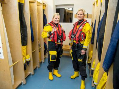 Sisters set to save lives at sea with the RNLI