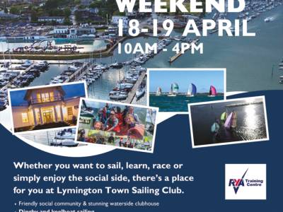 ﻿Everyone is invited to Lymington Town Sailing Club…