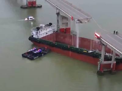 Cargo ship hits bridge, causing fatalities