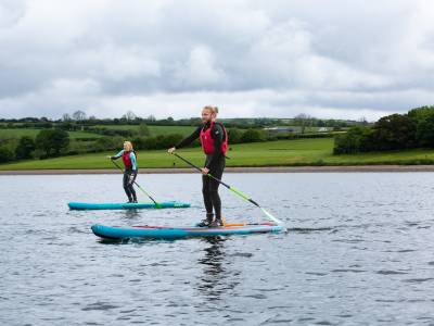 World SUP Day makes a splash at Llys-y-frân Lake this Saturday
