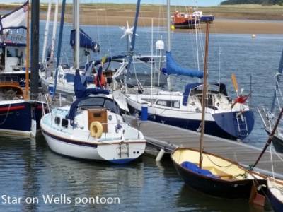Circumnavigating the UK in a Leisure 27, Part 4 - Wells - Weather Bound!
