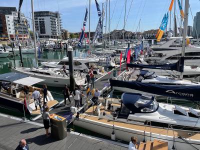 Multiple yacht and powerboat sales at the 2022 South Coast Boat Show