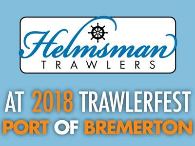Waterline Boats / Helmsman Trawlers at TrawlerFest Bremerton