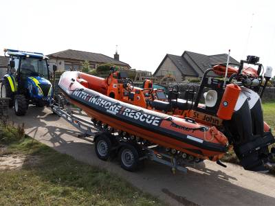 Lifeboat service saved after fuel donation
