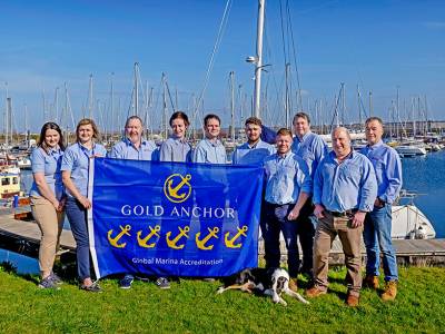Troon marina celebrates 5 Gold Anchors