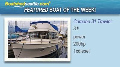 Featured boat of the Week - Camano 31!