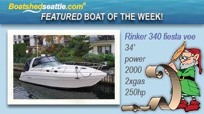 Featured Boat of the Week - Rinker 340 Fiesta Vee