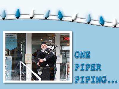 One Piper Piping!