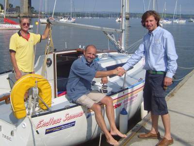 Boatshed Plymouth Helps Out on Mad-Cap Channel Voyage - All Support Gratefully Received