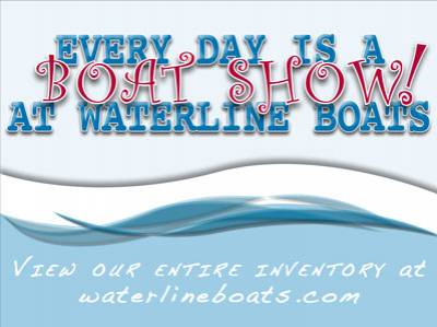 Everyday Is A Boat Show At Waterline Boats!