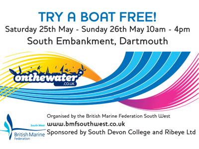 Invitation to Try A Boat Free! Dartmouth