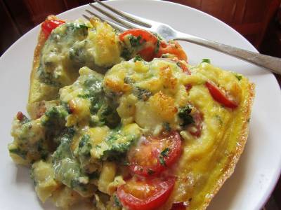 From the Galley - HURD's DEEP FRITTATA