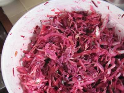 From the Galley - Ruby's Rascals Beetroot Coleslaw 