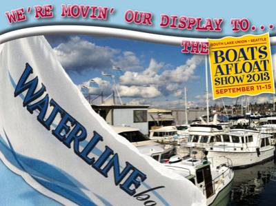 We’re Movin’ Our Display to The Boats Afloat Show 2013!