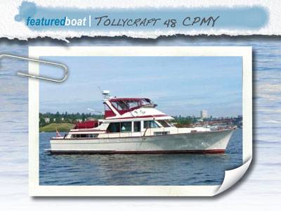 Featured Boat - Tollycraft 48 CPMY