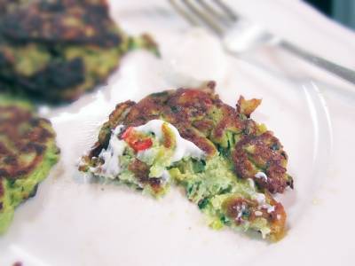 From the Galley - Courgette Fritters