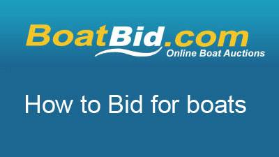 How to bid for boats on BoatBid.com?